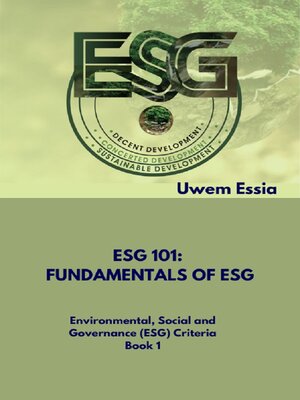 cover image of Fundamentals of ESG
